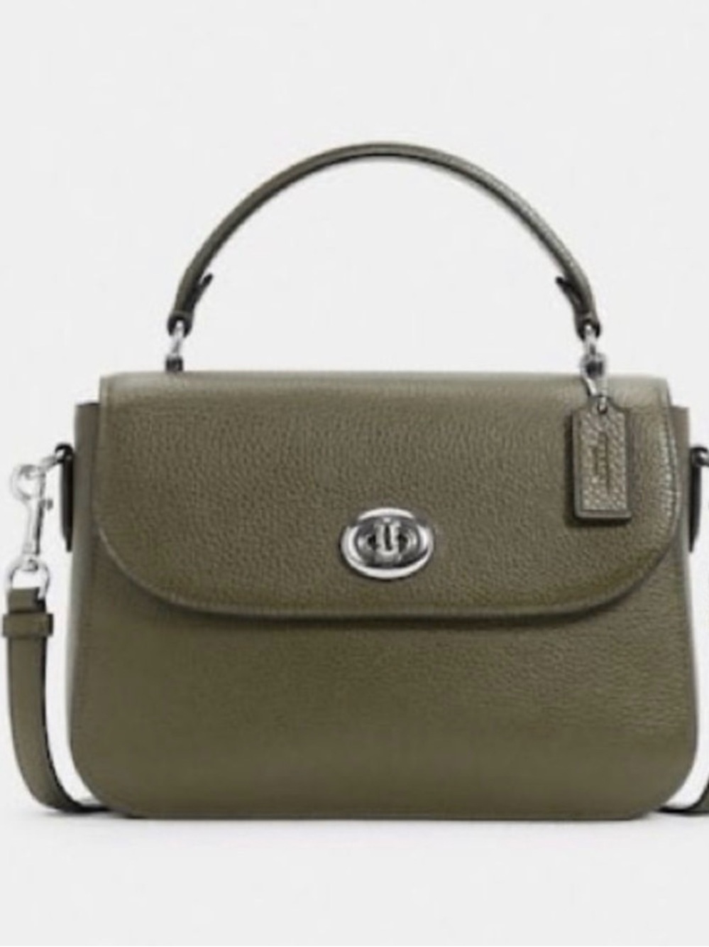 Coach - Marlie Top Handle Satchel (Green/Olive)